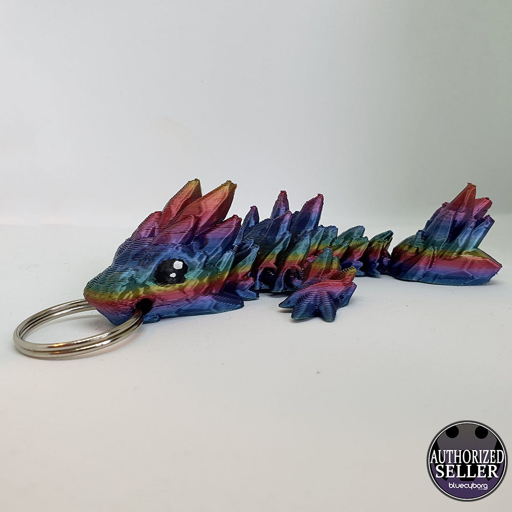 Gemstone Dragon Wyrmling Keychain Blind Bag