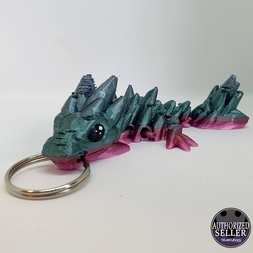 Gemstone Dragon Wyrmling Keychain Blind Bag