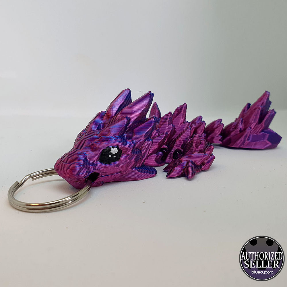 Gemstone Dragon Wyrmling Keychain Blind Bag