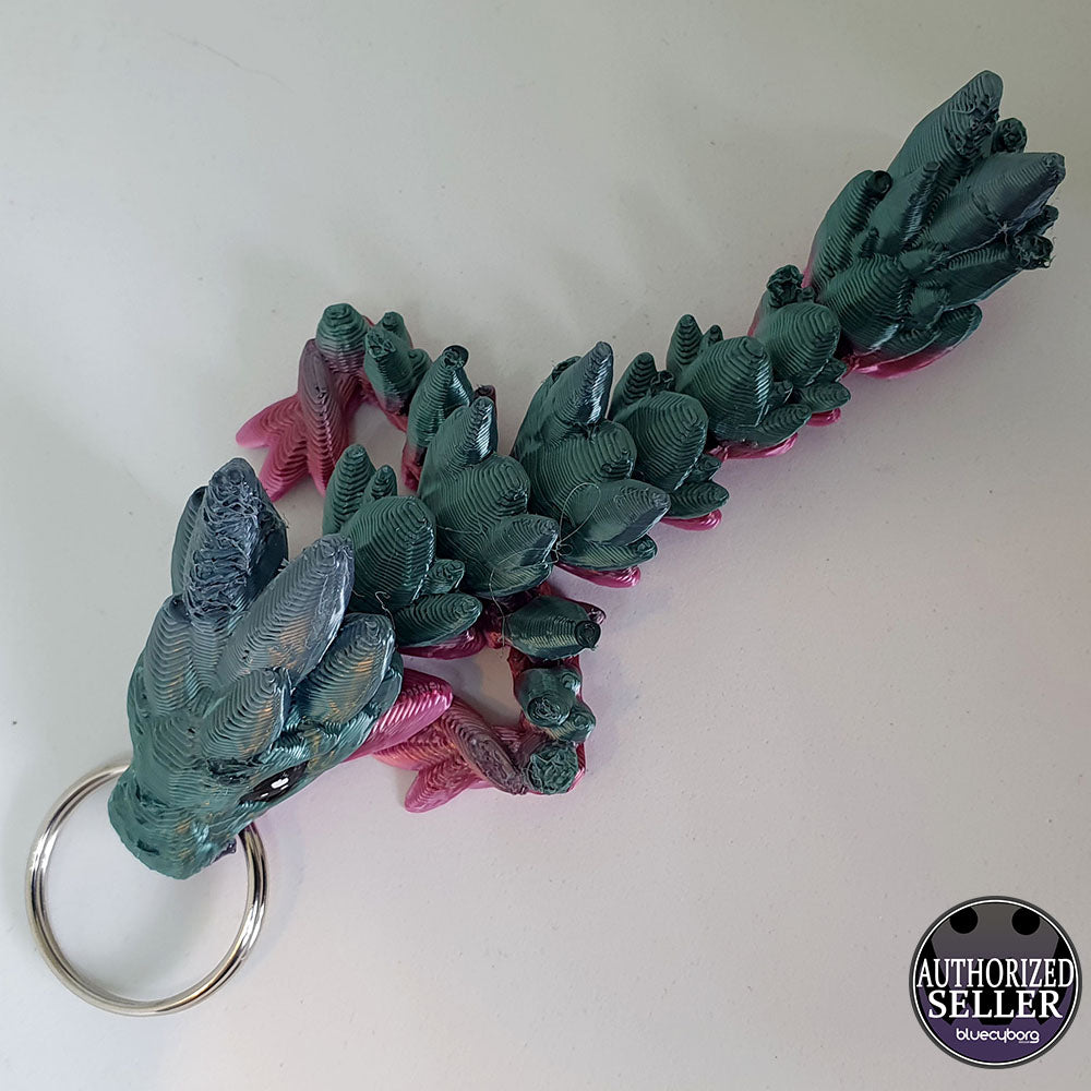 Gemstone Dragon Wyrmling Keychain Blind Bag