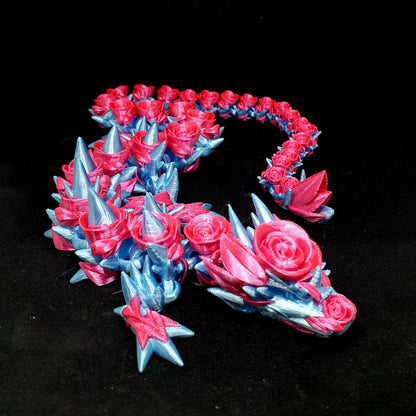 Rose Articulated Adult Dragon