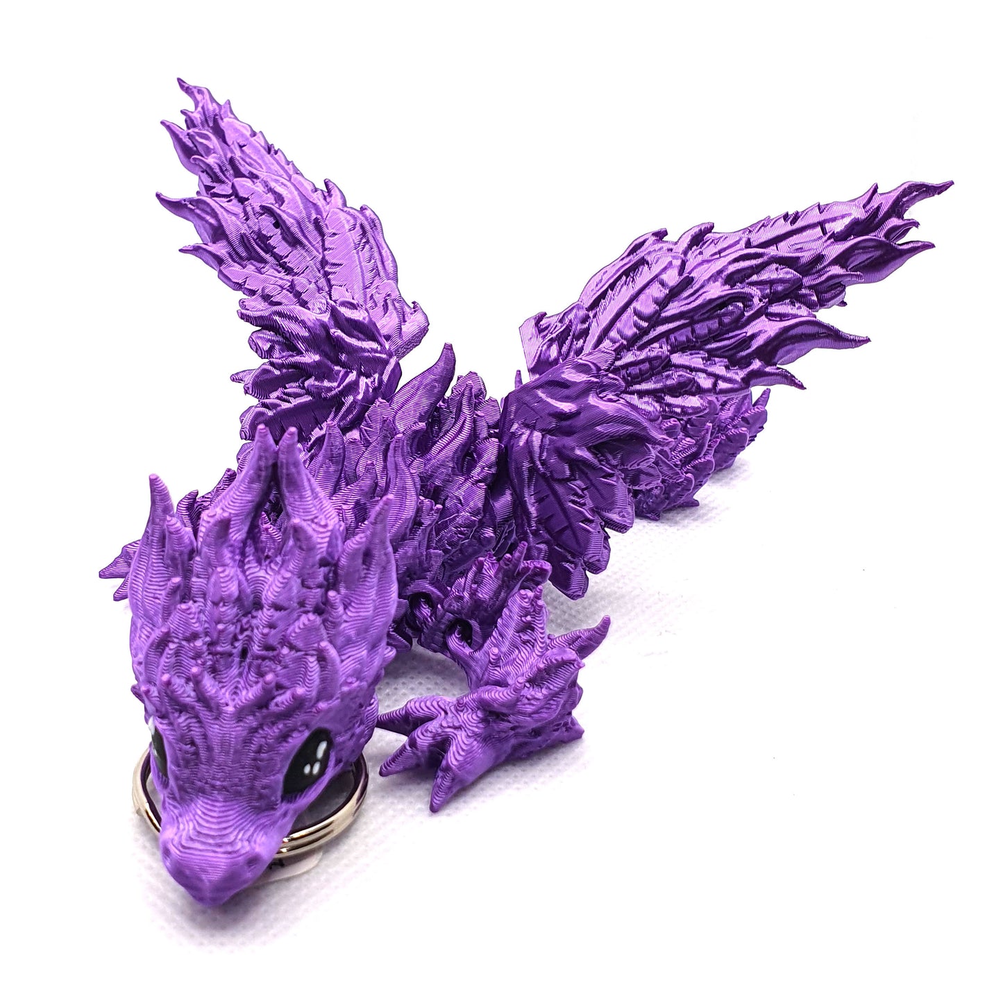 Phoenix Wing Dragon Wyrmling Keychain Blind Bag