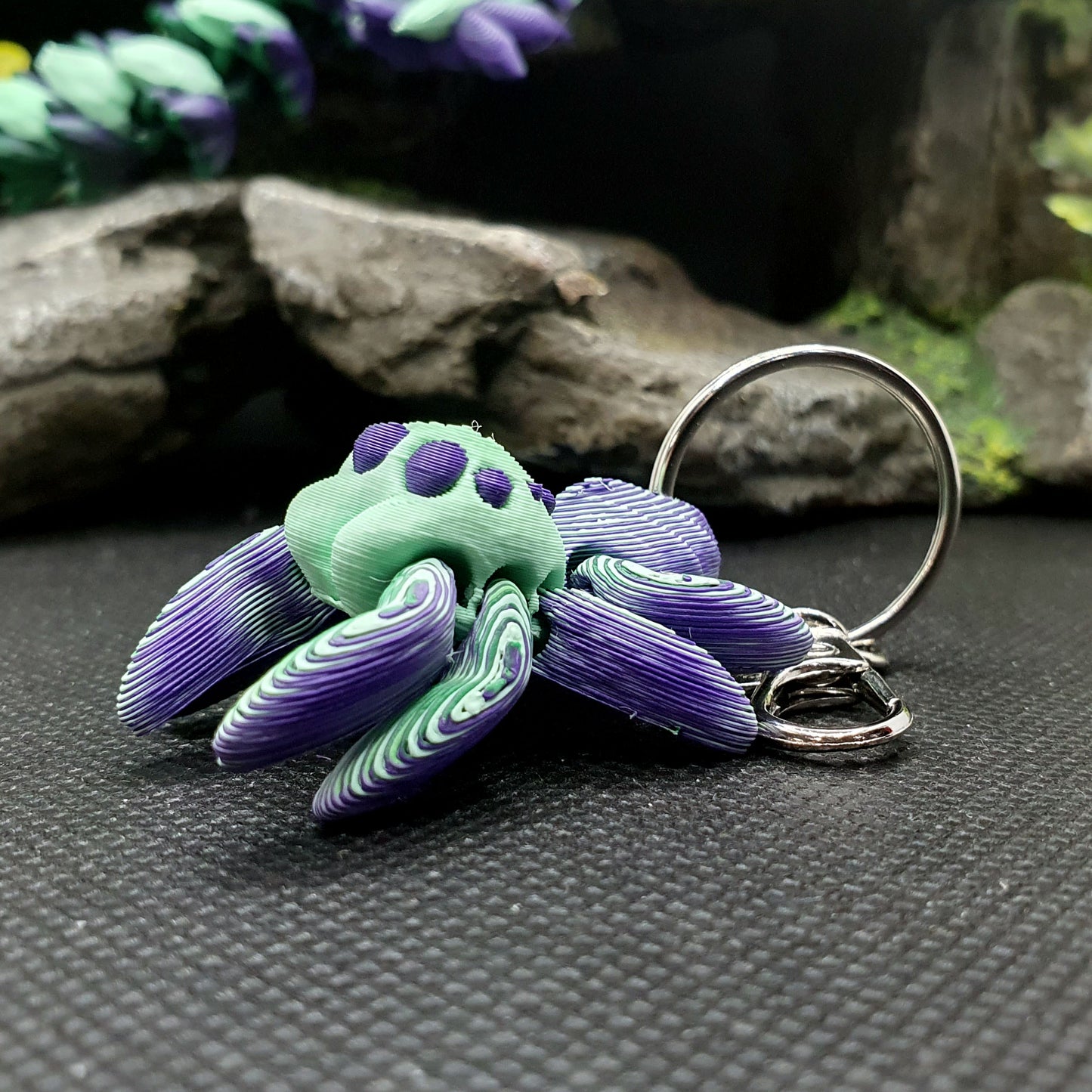 Cute Articulated Spider Keychain Blind Bag