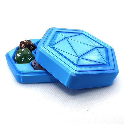 Hexagon Dice Box & Mini Roll Tray