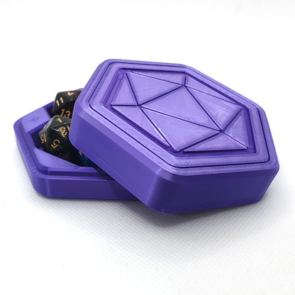Hexagon Dice Box & Mini Roll Tray
