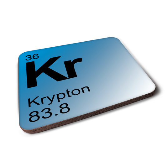 Krypton (Kr) - Periodic Table Element Coaster