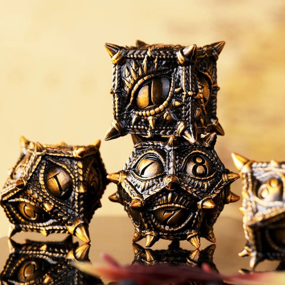 Metal Dice Set - Dragon Eye