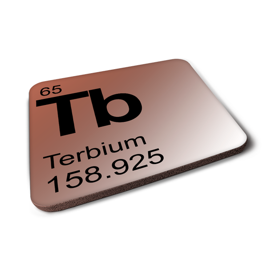 Terbium (Tb) - Periodic Table Element Coaster