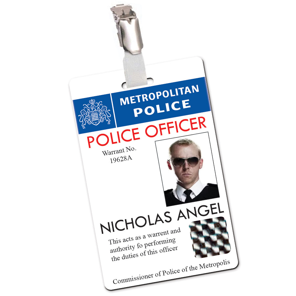 Hot Fuzz Cosplay ID Card