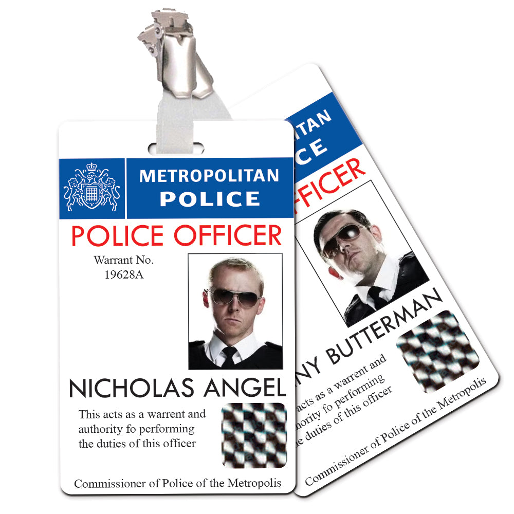 Hot Fuzz Cosplay ID Card