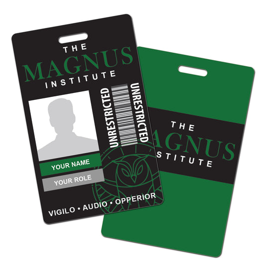The Magnus Institute Personalised Cosplay ID
