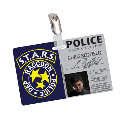 Raccoon City STARS Cosplay ID Card