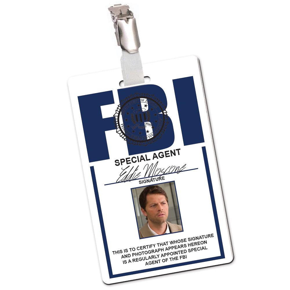 Supernatural Cosplay ID Card