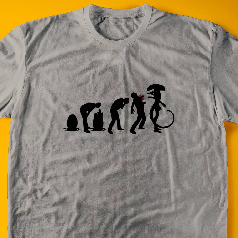 Evolution of the Alien T-Shirt