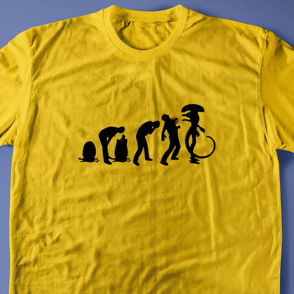 Evolution of the Alien T-Shirt