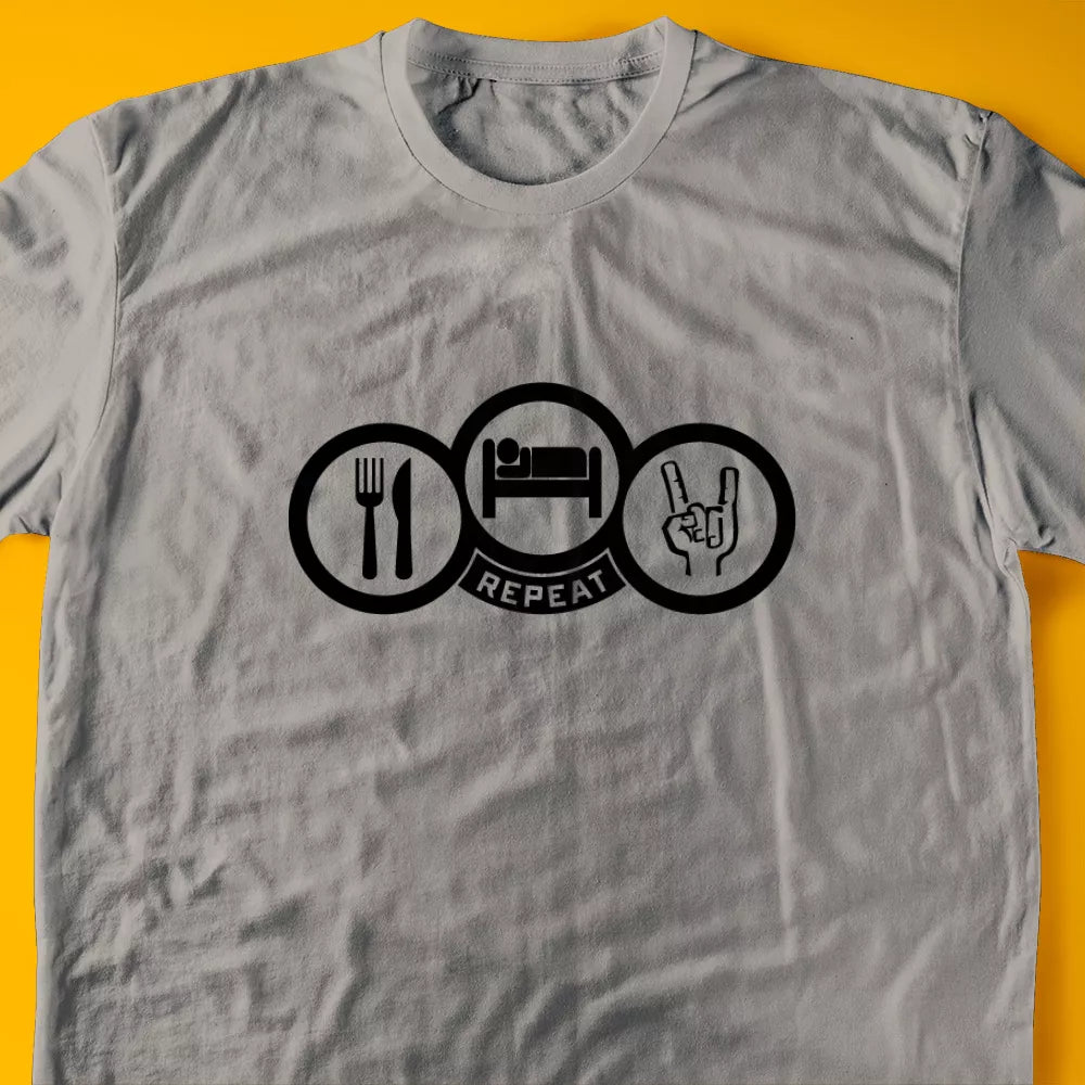 Eat, Sleep, Rock T-Shirt