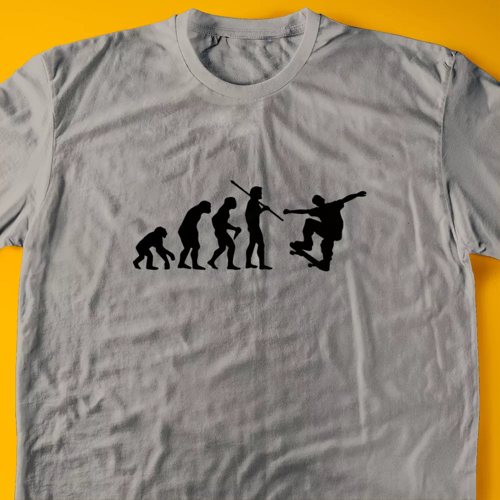 Evolution of a SkateboarderT-Shirt