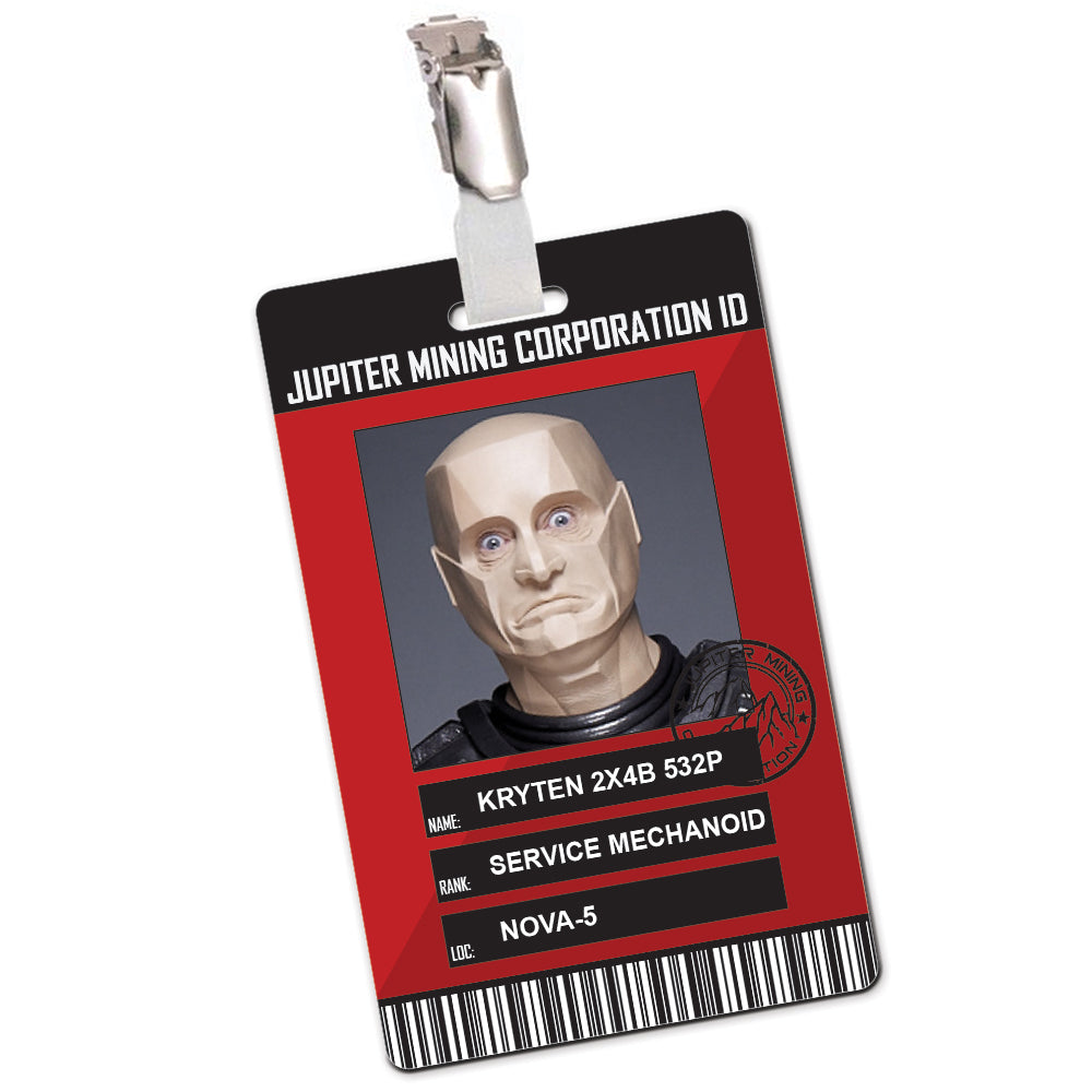 Jupiter Mining Corporation Cosplay ID Card