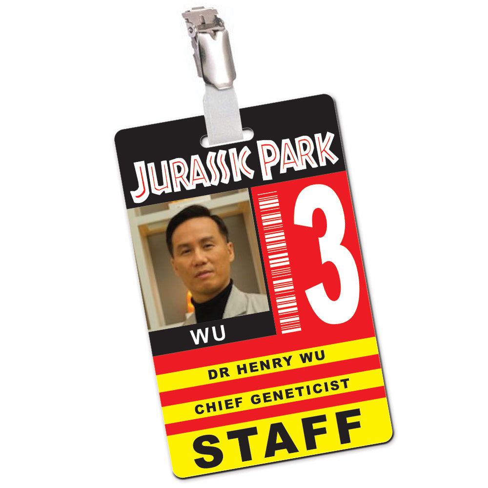 Jurassic Park Cosplay ID Card