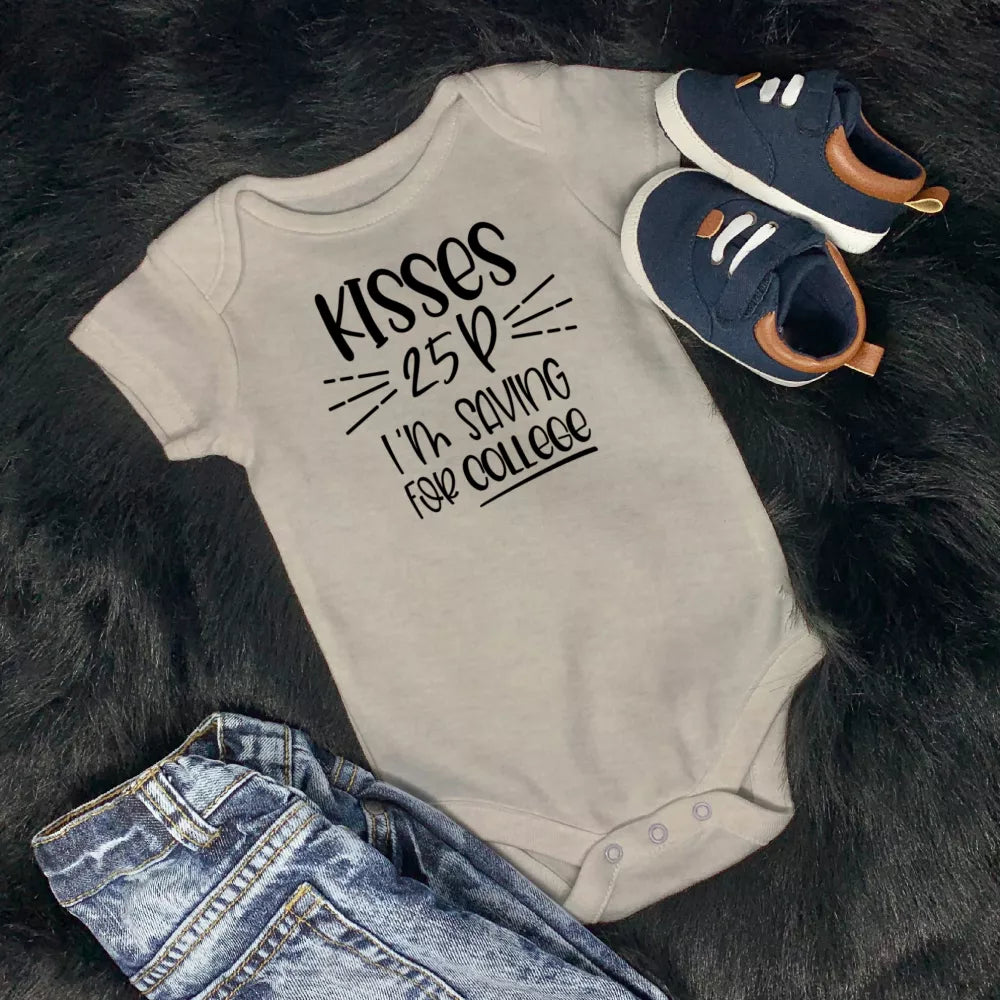 Kisses 25p Babygrow