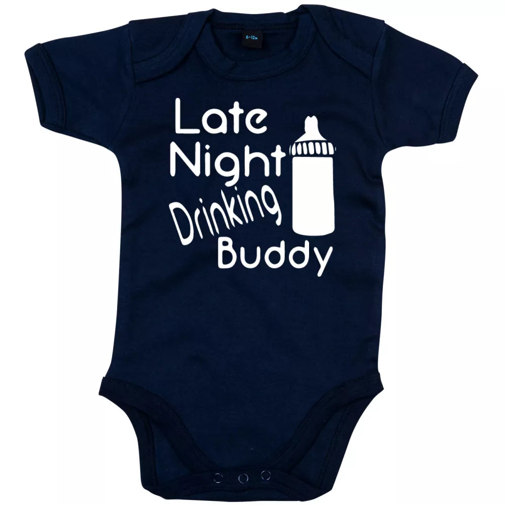 Late Night Drinking Buddy Babygrow