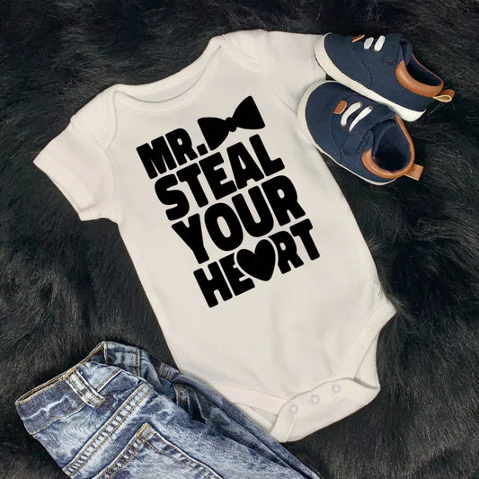 Mr. Steal Your Heart Babygrow