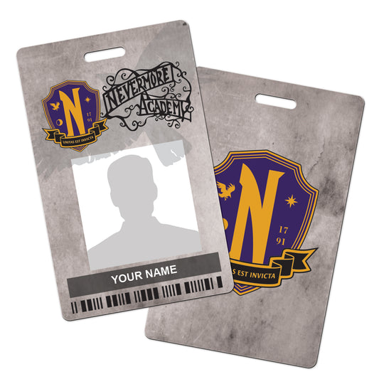 Nevermore Academy Personalised Cosplay ID