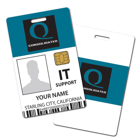 Queen Consolidated IT Support Personalised Cosplay ID
