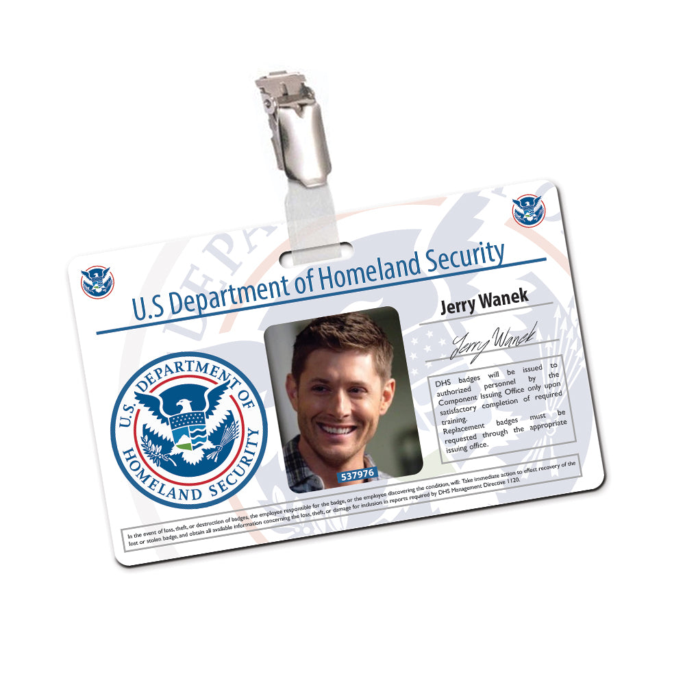 Supernatural Cosplay ID Card