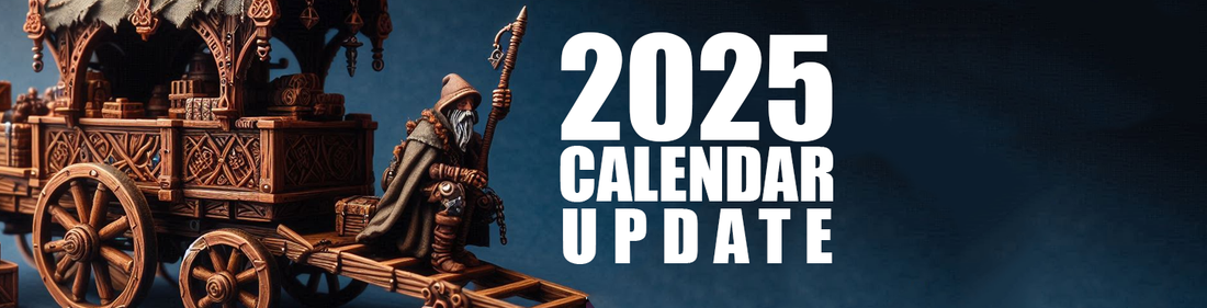 2025 Calendar Update