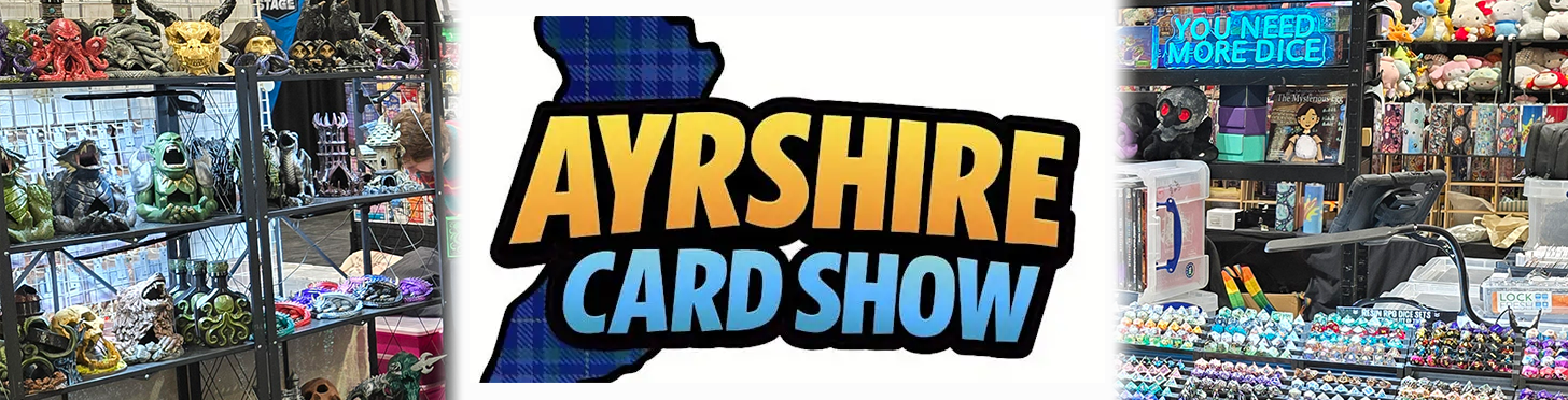Something a Little Different: BlueCyborg is Heading to the Ayrshire Card Show