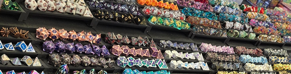 Loads of New Metal Dice Have Arrived, With Fresh Sci-Fi Sets, Hollow Skulls, Dragon Dice, Floral Favourites and Even More on the Way