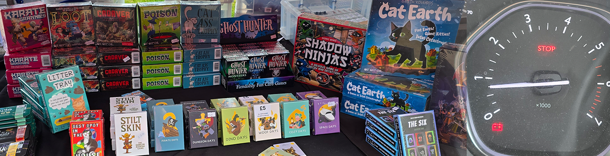 Loch Lomond Comic Con, Tabletop Surprises and One Unwell Van