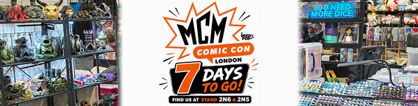 MCM London Comic Con Is Just 7 Days Away, You’ll be able to find BlueCyborg at stand 2N6, 2N5