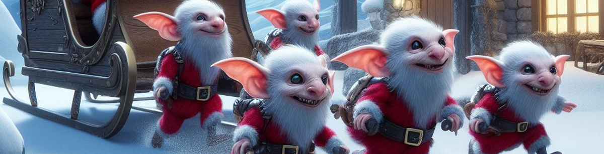 Hurry Santa's sleigh is leaving!