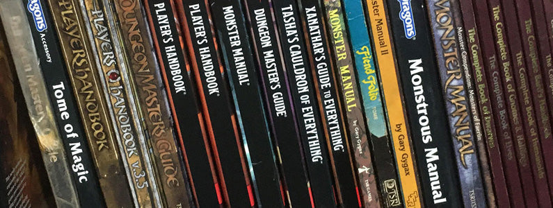 TTRPG Rule Books & Adventures