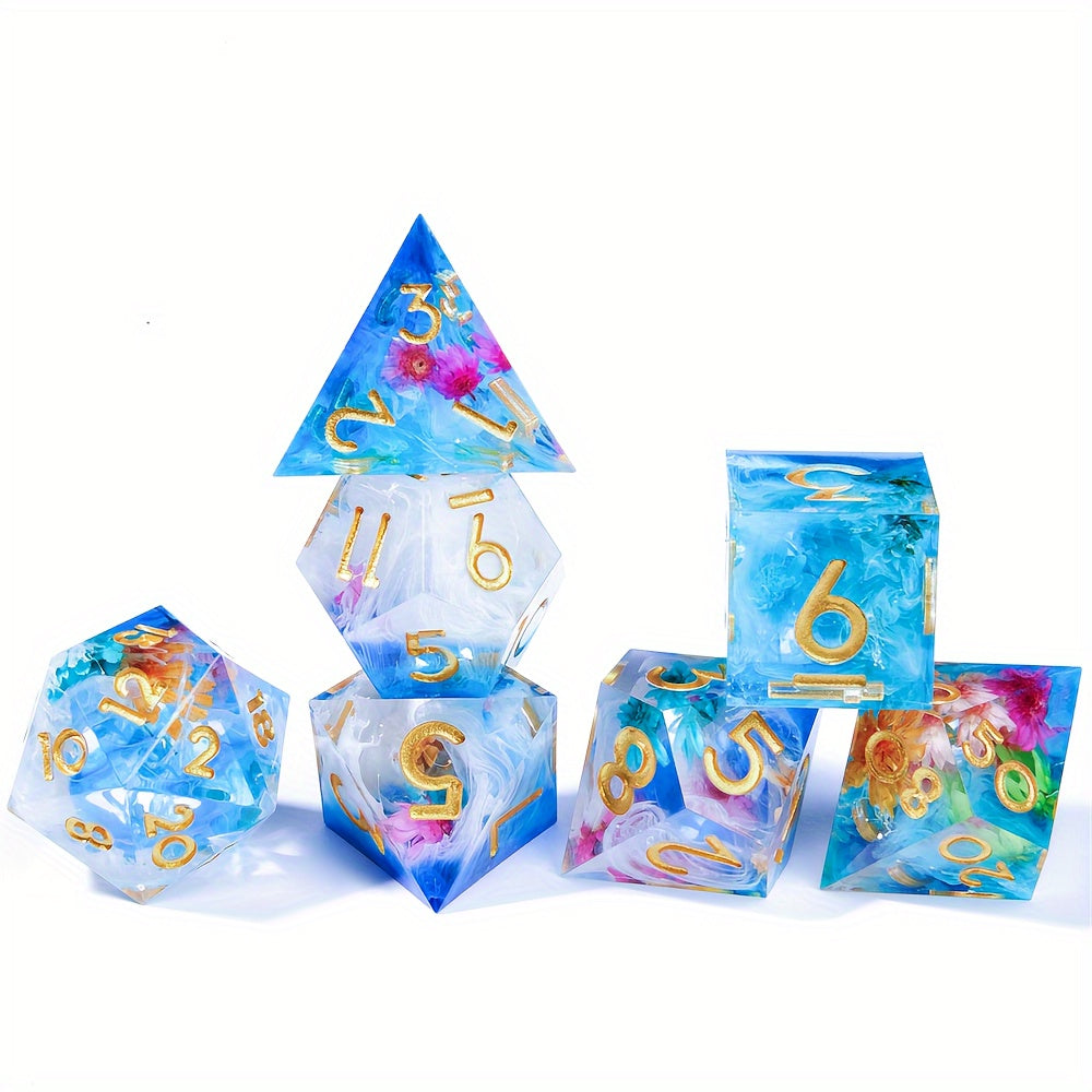 Enchanting Oasis - Resin Dice Set