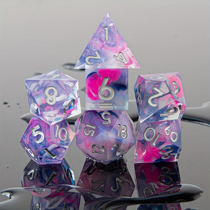 Underwater Oasis - Resin Dice Set