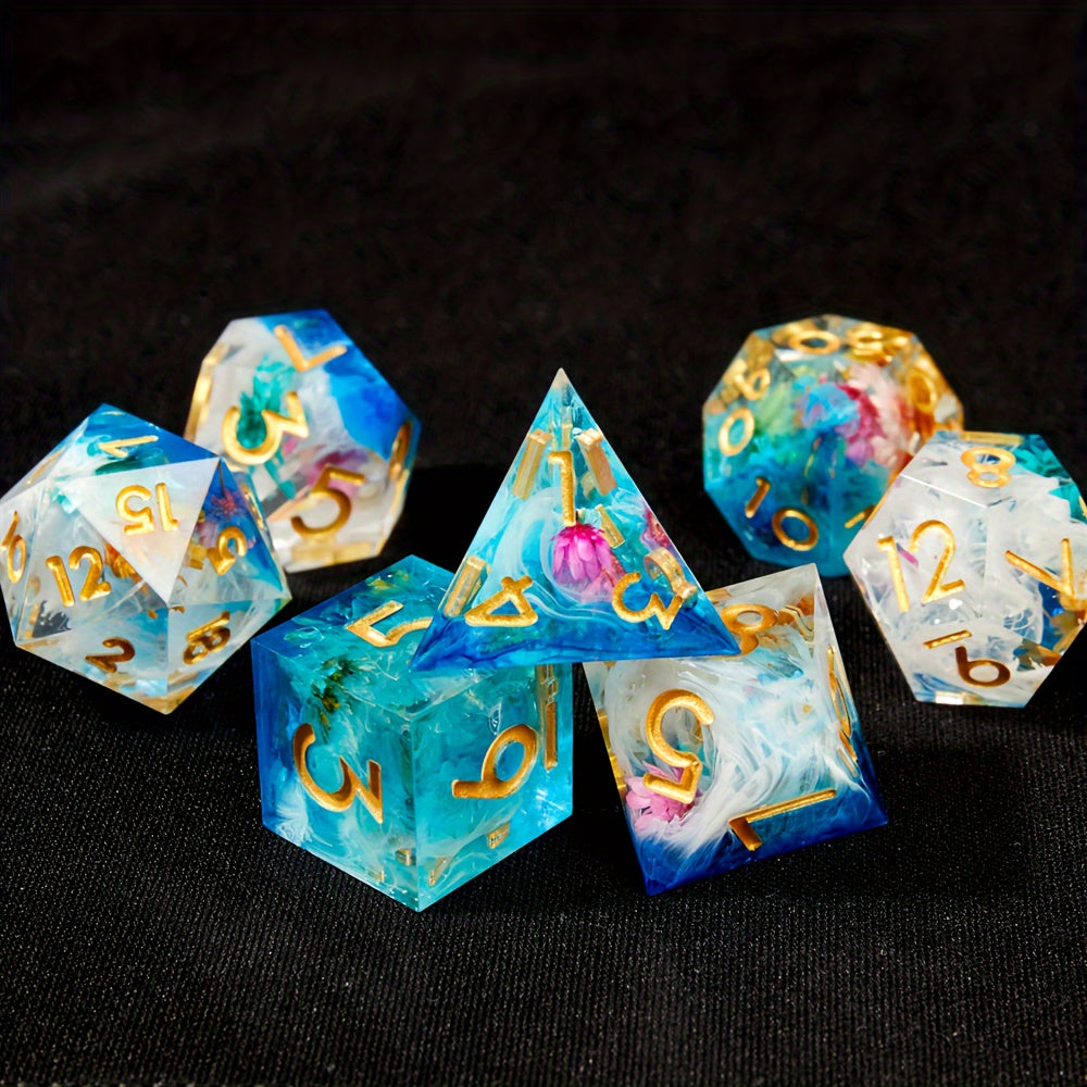 Enchanting Oasis - Resin Dice Set