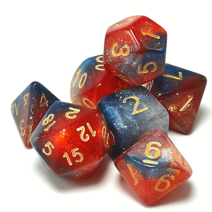 Glitter Dice Set - Stardust Spectrum