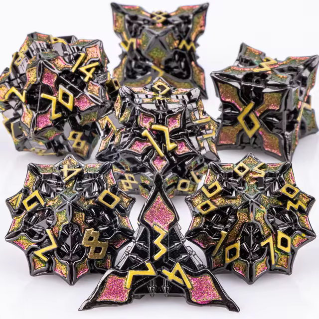 Metal Dice Set - Norse Gods - Freyja