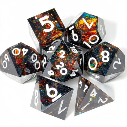 Mystic Tea - Resin Dice Set