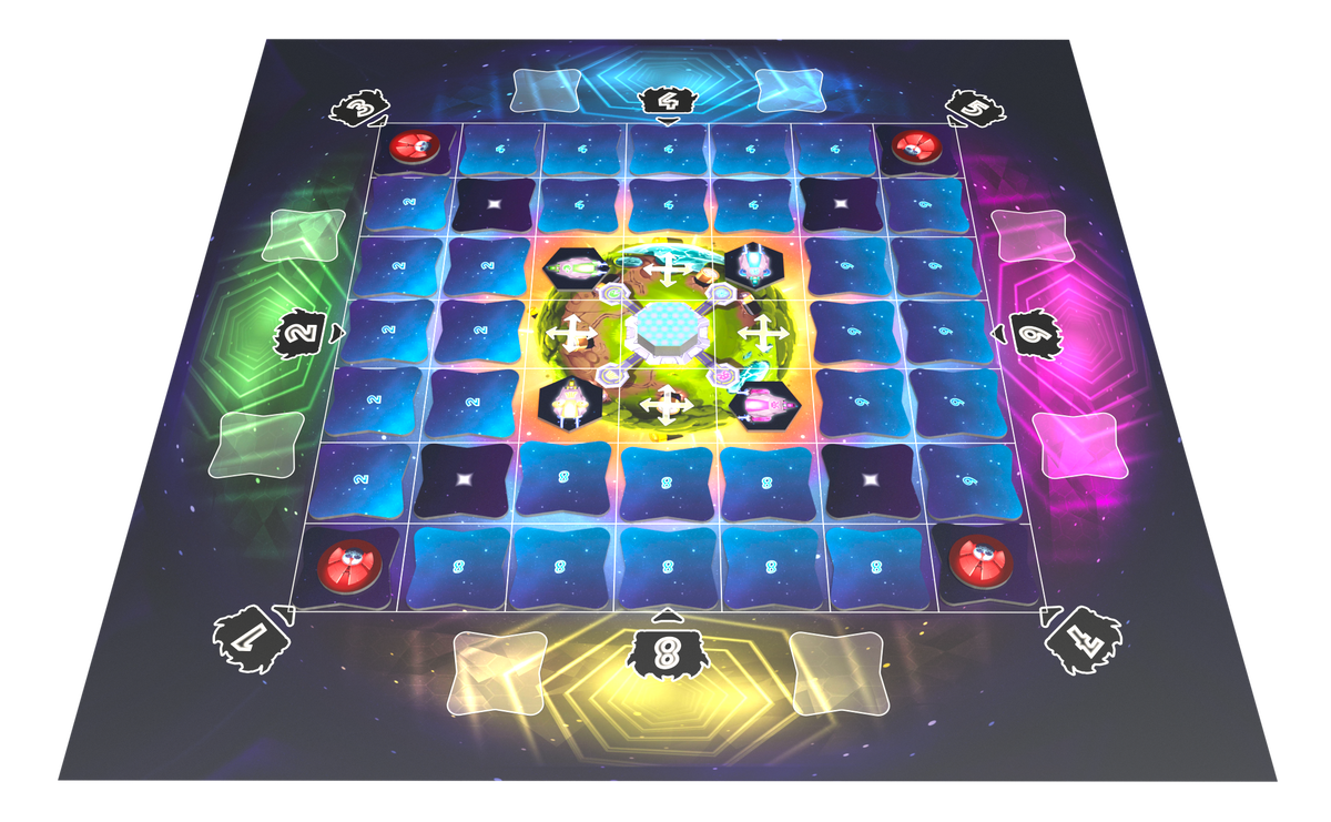 Star Clicker game board