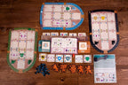 Blazon game setup viewed from above