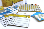 Nerd Words Science cards, team boards and scoreboard