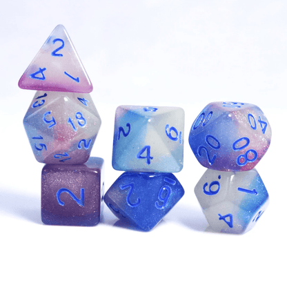 Glow In The Dark Dice Set - Abyssal Radiance