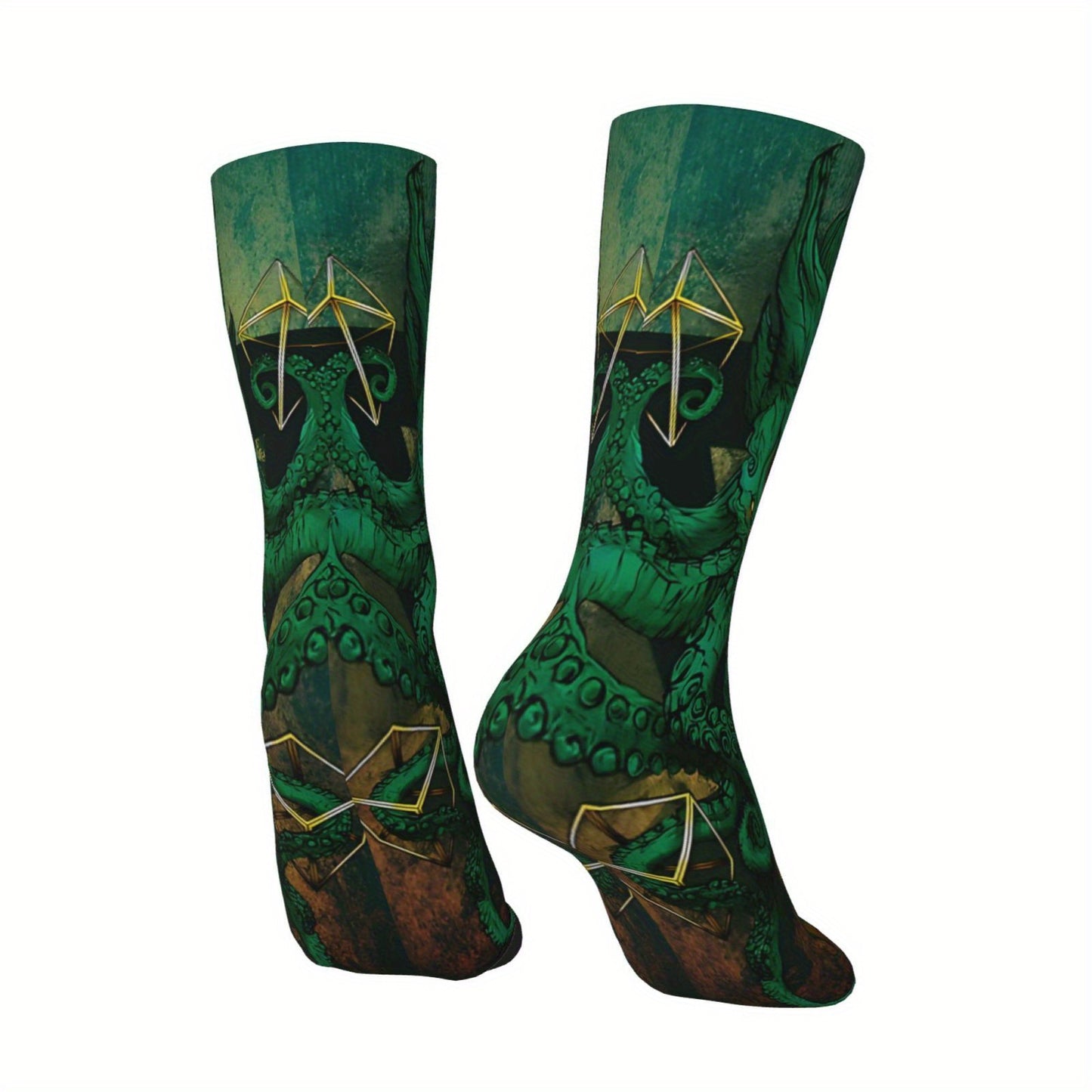 Cthulhu Roll The Dice Socks