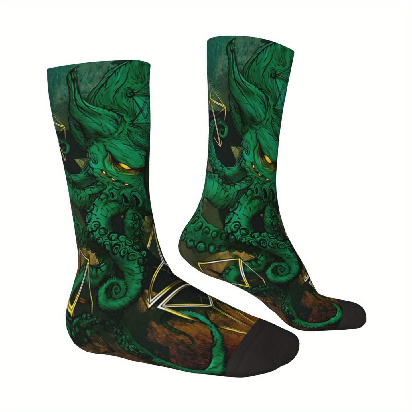 Cthulhu Roll The Dice Socks