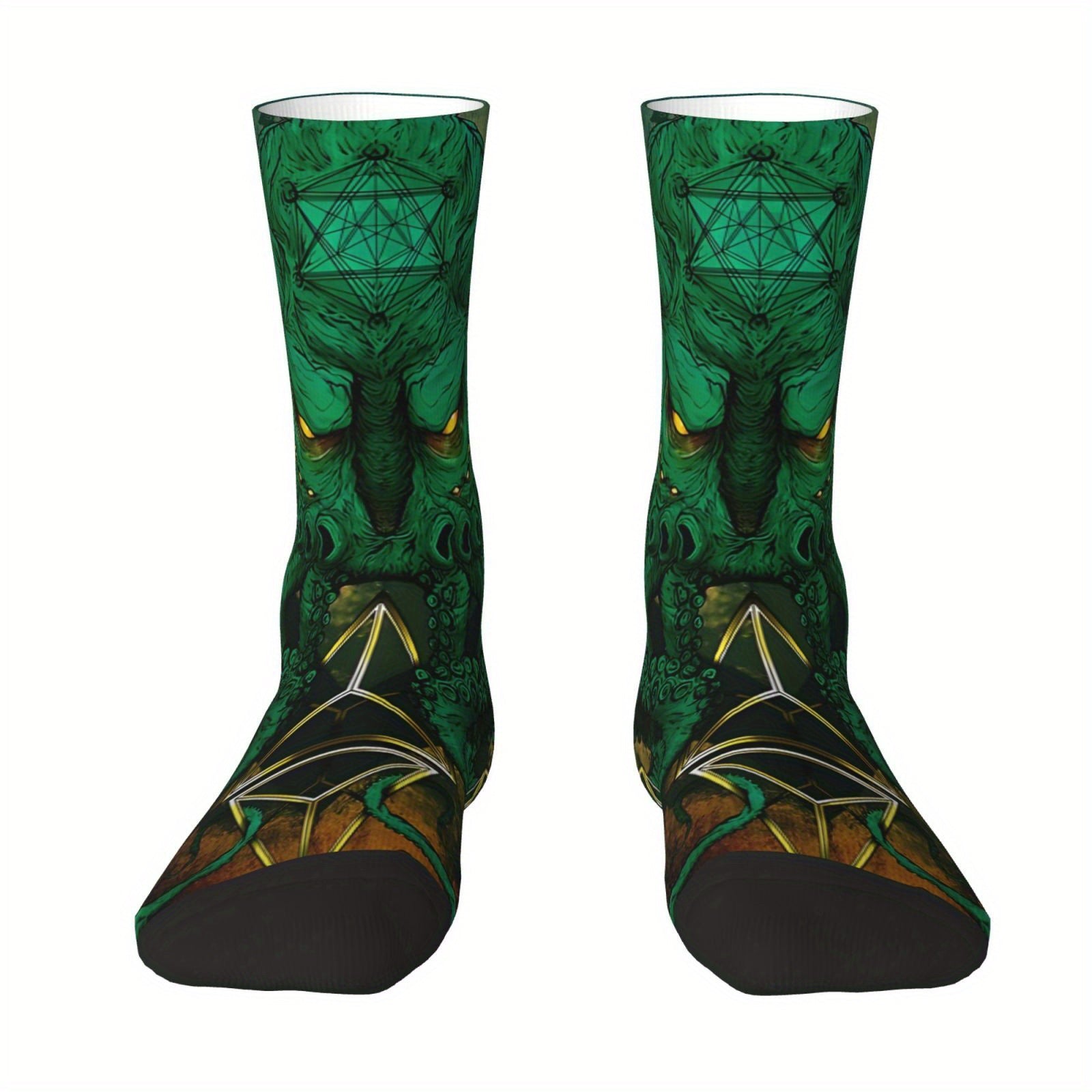 Cthulhu Roll The Dice Socks