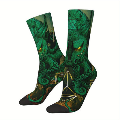 Cthulhu Roll The Dice Socks